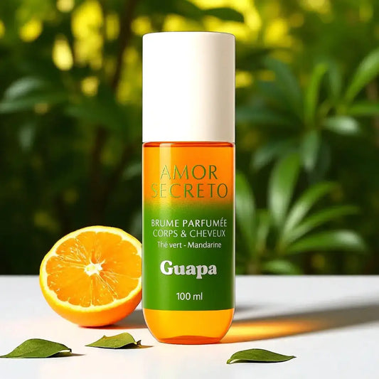 brume parfumée thé vert mandarine 100ml corps cheveux fraîche femme