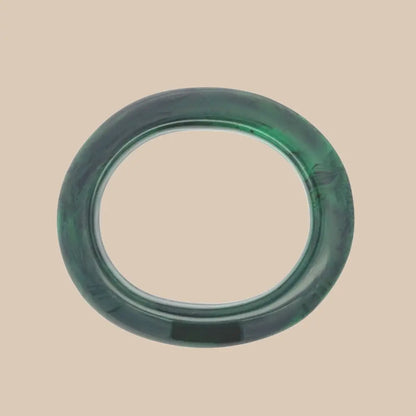 jonc Mira acétate ovale 3 coloris à accumuler bracelet femme tendance