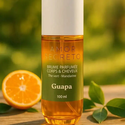 brume parfumée thé vert mandarine 100ml corps cheveux fraîche femme