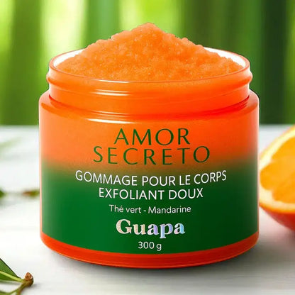 Gommage Corps Exfoliant Doux Thé Vert Mandarine 300g – Amor Secreto