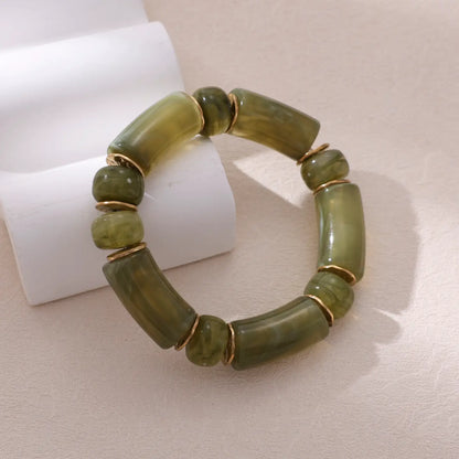 bracelet femme résine acier coloré chic hypoallergénique Bertha