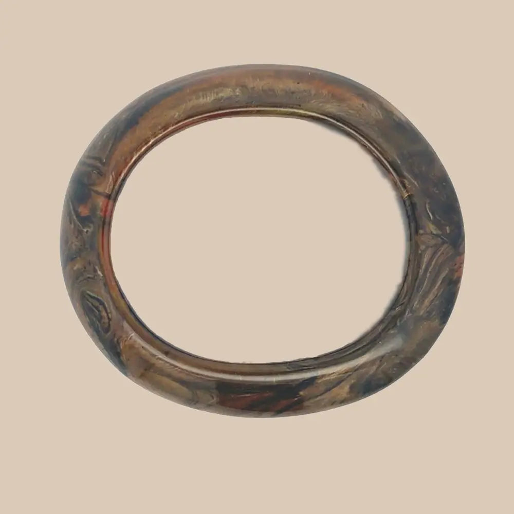 jonc Mira acétate ovale 3 coloris à accumuler bracelet femme tendance