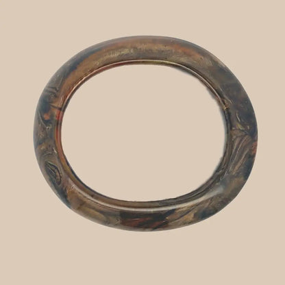 jonc Mira acétate ovale 3 coloris à accumuler bracelet femme tendance