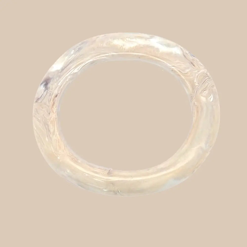 jonc Mira acétate ovale 3 coloris à accumuler bracelet femme tendance